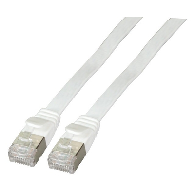 Product Καλώδιο Δικτύου EFB RJ45 FlachU/UTP, Cat.6A, PVC, 0.25m, White base image