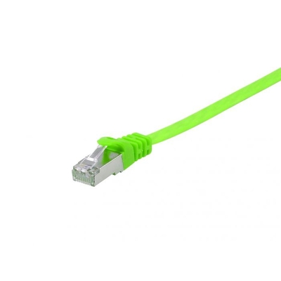 Product Καλώδιο Δικτύου Equip Cat6A U/FTP 2xRJ45 0.50m Green Flach LSZH base image