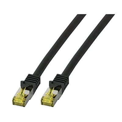 Product Καλώδιο Δικτύου EFB RJ45 S/FTP,Cat.6A,LSZH,Cat.7 Rohk.,1m,Black base image