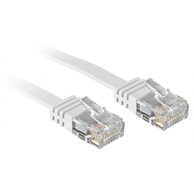 Product Καλώδιο Δικτύου Lindy Cat6 flat ribbon unshielded White 3.00m base image