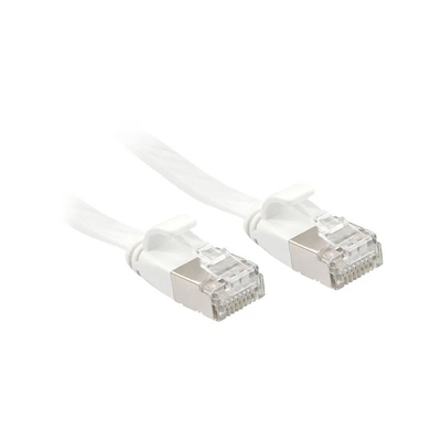 Product Καλώδιο Δικτύου Lindy Cat6A U/FTP flat ribbon White 10m base image