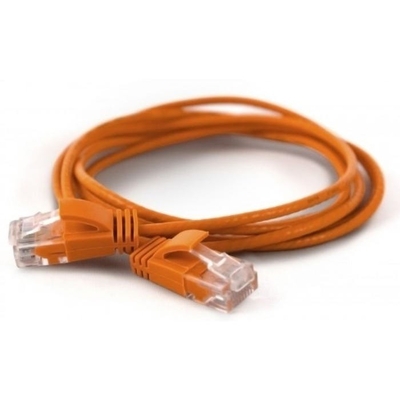 Product Καλώδιο Δικτύου Wantec UTP CAT6a d=2,8mm 2,00m Orange base image