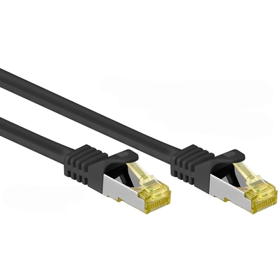 Product Καλώδιο Δικτύου EFB RJ45 S/FTP,Cat.6A,LSZH,0.25m,Black base image