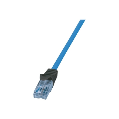 Product Καλώδιο Δικτύου Logilink CAT6A U/UTP Premium Blue 1.00m 10G/PoE base image