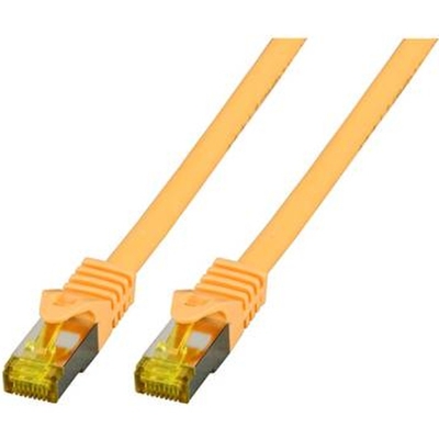Product Καλώδιο Δικτύου EFB RJ45 S/FTP,Cat.6A,LSZH,Cat.7 Rohk.,0.25m,Yellow base image