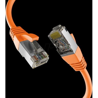 Product Καλώδιο Δικτύου EFB CAT8.1 Orange 15m RJ45 S/FTP PIMF base image