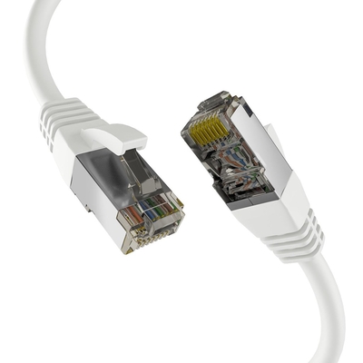 Product Καλώδιο Δικτύου EFB CAT8.1 White 20m RJ45 S/FTP PIMF base image