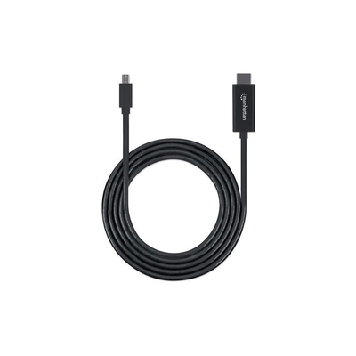 Product Καλώδιο Mini DisplayPort Manhattan 1080p to HDMI 1,8m Black base image