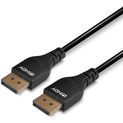 Product Καλώδιο DisplayPort Lindy 2m Slim 1.4 Cable base image
