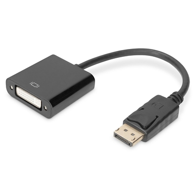 Product Καλώδιο DisplayPort Digitus DPort -> DVI(24+5) M/F 0.15m 1.1a base image