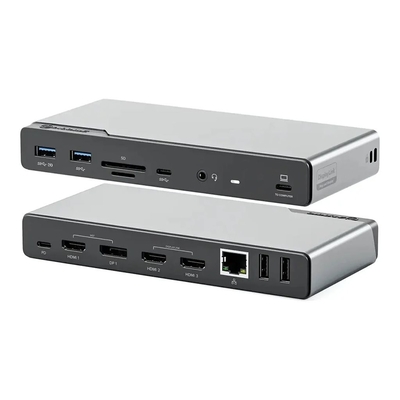 Product Docking Station Alogic Type-C 16 in 1 Quad Display 85W PD base image