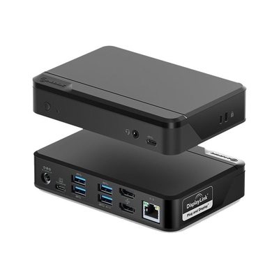 Product Docking Station Alogic Twin HD Type-C & USB-A 85W base image