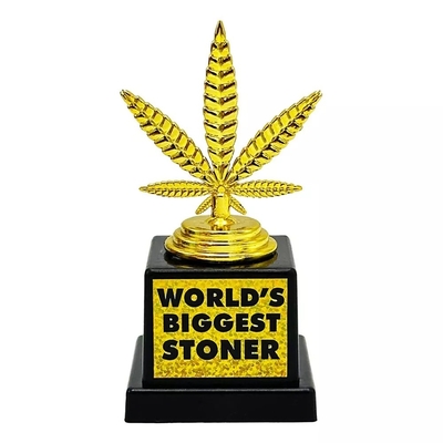 Product Gadget Mad Monkey - TROPHY "World's Biggest Stoner" base image