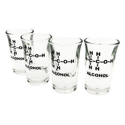 Product Gadget Mad Monkey - Shot glasses with alcohol formula 4 pcs base image