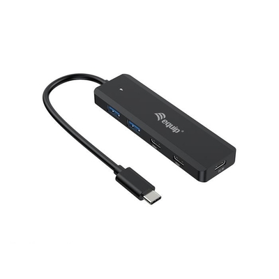 Product USB-Hub Equip 4-Port 3.2/C->2x Type-C,2x USB-A without power supply base image