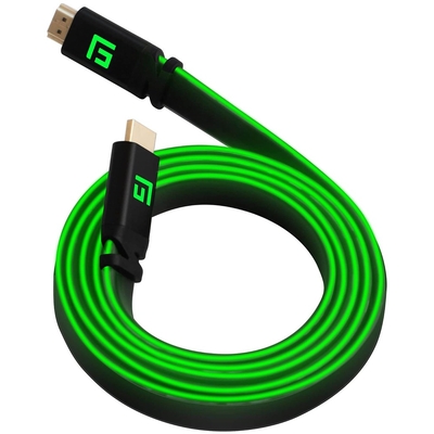 Product Καλώδιο HDMI FloatingGrip High Speed 8K/60Hz LED 1.5m Green base image