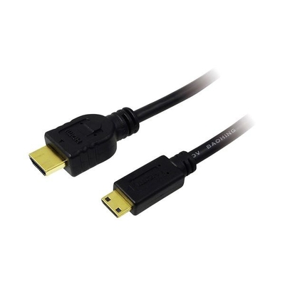 Product Καλώδιο HDMI Logilink Ethernet A -> mini M/M 2.00m sw base image