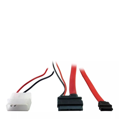 Product Καλώδιo Inter-Tech Slim DVD Anschluss SATA + Power 0,3/0,3 m base image
