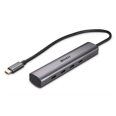 Product USB-Hub Lindy 4 Port USB 3.2 Gen 2 Type-C Hub base image