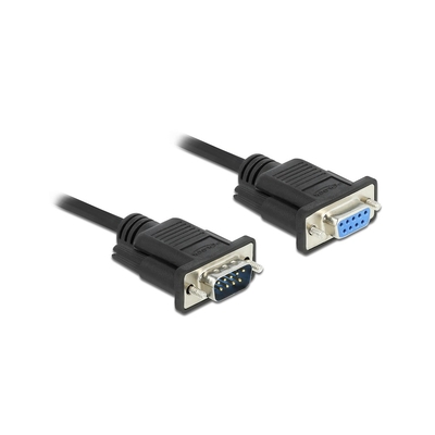 Product Καλώδιo Serial Delock RS-232 D-Sub9 Steck.<BU. schmale Geh.0,5m base image