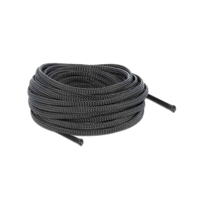 Product Διαχείρισης Καλωδίων Delock braided stretchable 10m x 6mm Black base image