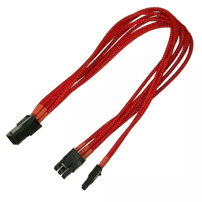 Product Καλώδιo Nanoxia PCI-E 6- to 6+2-Pin, 30 cm, Single, rot base image