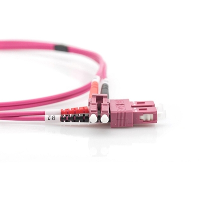 Product Καλώδιο Οπτικής Ίνας Digitus LWL LC -> SC 5.00m Multimode Duplex OM4 base image