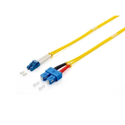 Product Καλώδιο Οπτικής Ίνας Equip LWL LC->SC 10.00m Singlemode Duplex OS2 ge Polybag base image