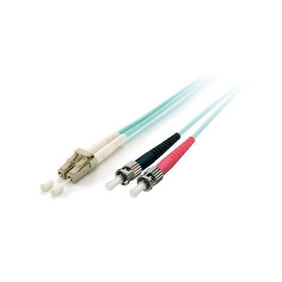 Product Καλώδιο Οπτικής Ίνας Equip LWL LC->ST 15.00m Multimode Duplex OM3 turq Polybag base image