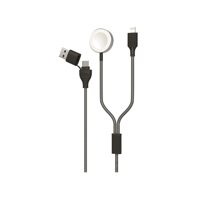Product Καλώδιo USB 2GO 2in1 USB/Type-C f. Watch & Smartphone 1,8m sw base image