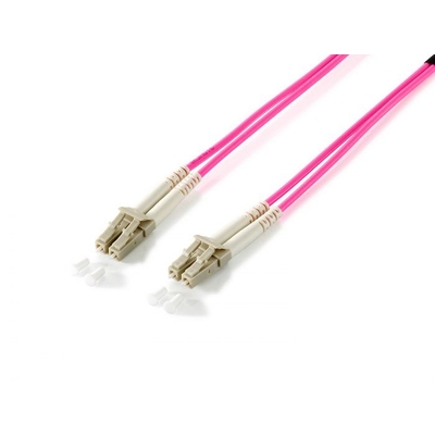 Product Καλώδιο Οπτικής Ίνας Equip LWL LC->LC 5.00m Multimode Duplex OM4 vio Polybag base image