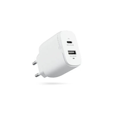 Product Φορτιστής Πρίζας Alogic Type-C 2x32W White base image