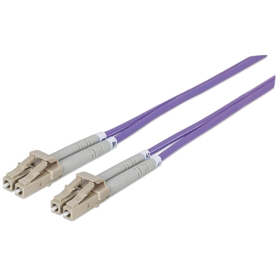 Product Καλώδιο Οπτικής Ίνας Intellinet LWL LC/LC 5m Multimode OM4 lila base image
