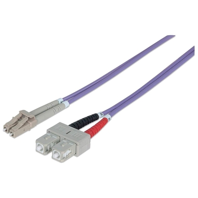 Product Καλώδιο Οπτικής Ίνας Intellinet LWL LC/SC 5m Multimode OM4 lila base image