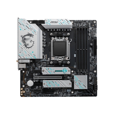 Product Motherboard MSI B650M GAMING PLUS WIFI (B650,AM5,mATX,DDR5) base image