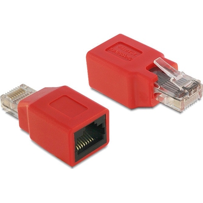 Product Βύσμα Δικτύου Delock RJ45 Adapter RJ45 -> RJ45 M/F Crossover base image