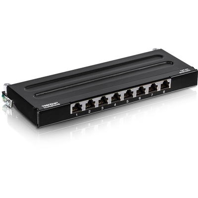 Product Patch Panel Trendnet 8-Port Cat6A unshielded (10" wide) base image