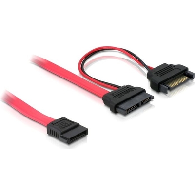 Product Καλώδιο Delock SATA-Slim 13pin -> SATA 7pin +SATA 15pin 0.50m base image