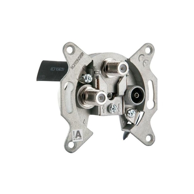Product Πρίζα Κεραίας Schwaiger single socket two SAT-IF connections 2 dB base image