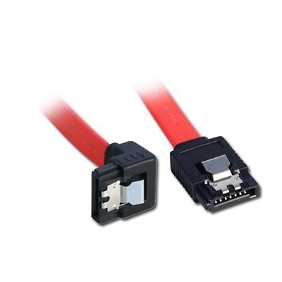 Product Καλώδιο Lindy SATA with 90° connector 7pol. Latch-Typ 1m base image