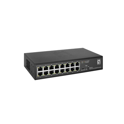 Product Network Switch LevelOne 16x GE GES-2216 Hilbert 10" base image