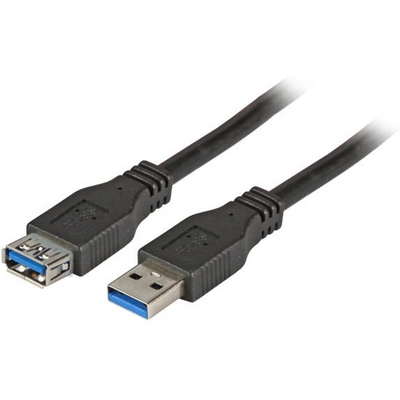 Product Καλώδιο USB EFB USB3.0 extension A-A,M/F1m,Black,Classic base image