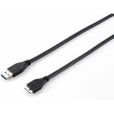 Product Καλώδιο USB Equip USB-A 3.0 -> micro B M/M 1.80m Black Polybag base image