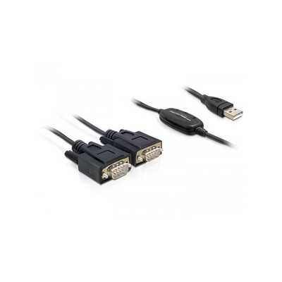 Product Καλώδιο USB Delock USB A -> 2x D-Sub9 M/M 1.40m base image