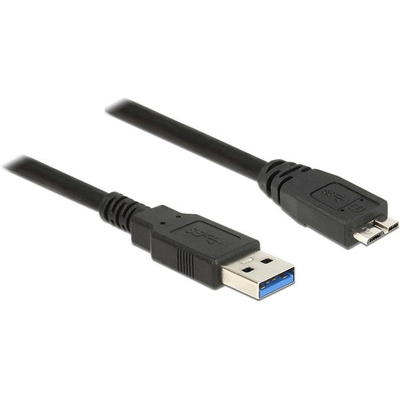Product Καλώδιο USB Delock USB USB3.0 A -> Micro-B M/M 2.00m schw base image