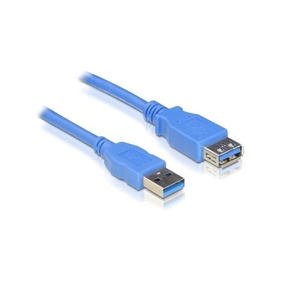 Product Καλώδιο USB Delock USB3.0 Verl. A -> A M/F 3.00m Blue base image