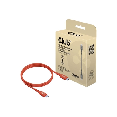 Product Καλώδιο USB Club 3D USB 2 Type-C PD 240W / 480Mb 4m M/M base image