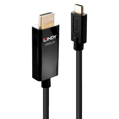 Product Καλώδιο USB Lindy 3m Type-C to HDMI with HDR base image
