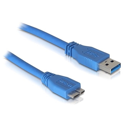 Product Καλώδιο USB Delock USB3.0 A -> Micro-B M/M 1.00m Blue base image