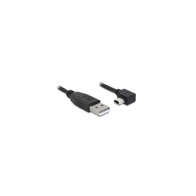 Product Καλώδιο USB Delock USB A -> Mini-B M/M 1.00m 90° base image